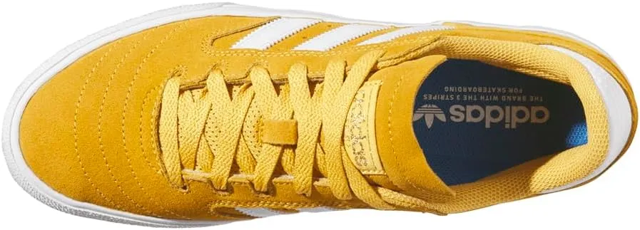 adidas Mens Busenitz Vulc Ii Lace Up Sneakers Shoes Casual - White, Yellow