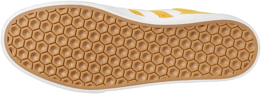 adidas Mens Busenitz Vulc Ii Lace Up Sneakers Shoes Casual - White, Yellow