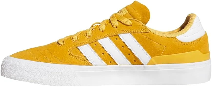 adidas Mens Busenitz Vulc Ii Lace Up Sneakers Shoes Casual - White, Yellow
