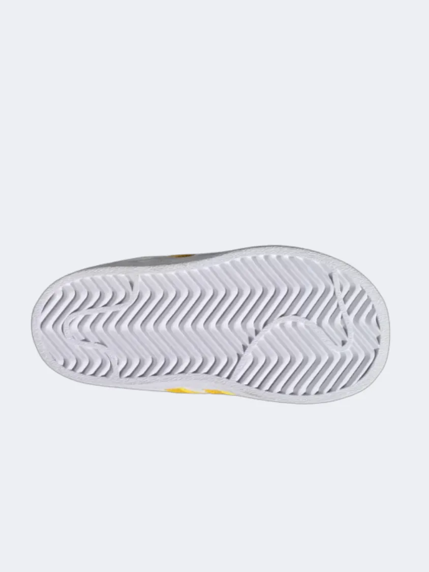 Adidas SUPERSTAR X INFANT-BOYS ORIGINAL shoes White / Pantone