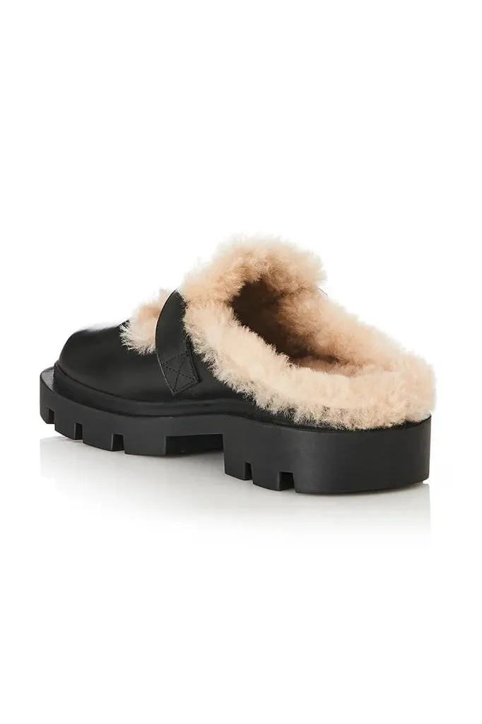 ALIAS MAE ADEN - BLACK LEATHER/SHIRLING