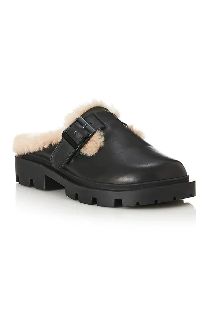 ALIAS MAE ADEN - BLACK LEATHER/SHIRLING