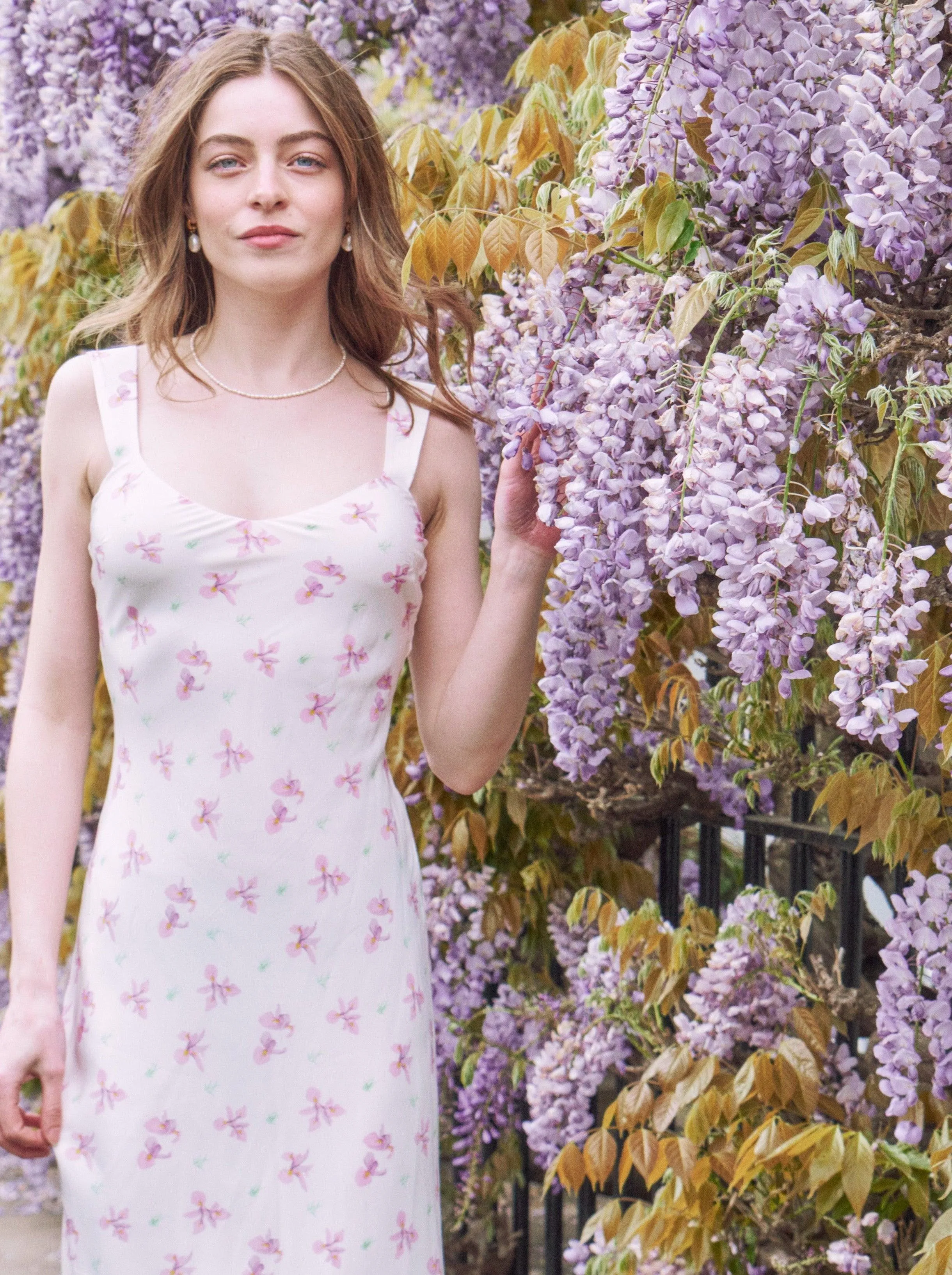 Amélie Silk Dress