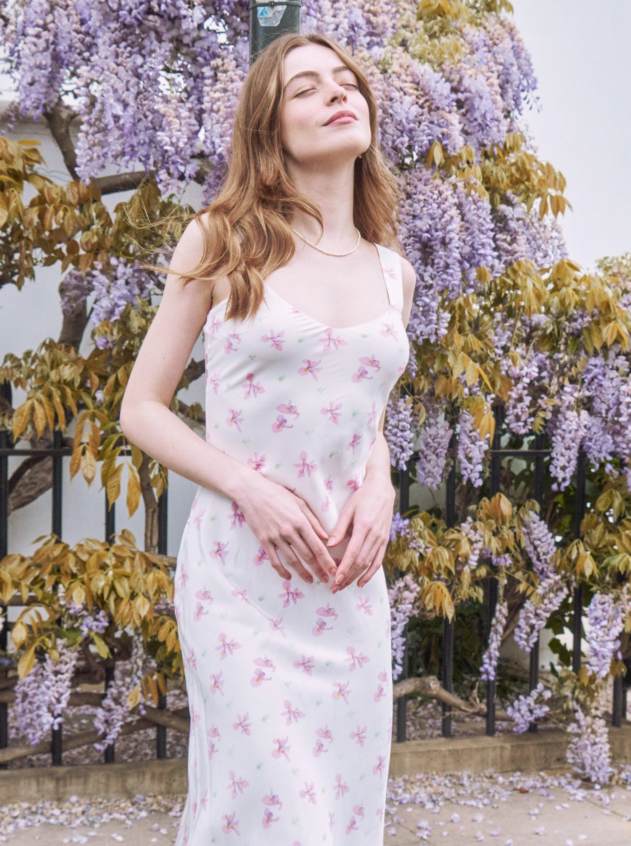 Amélie Silk Dress