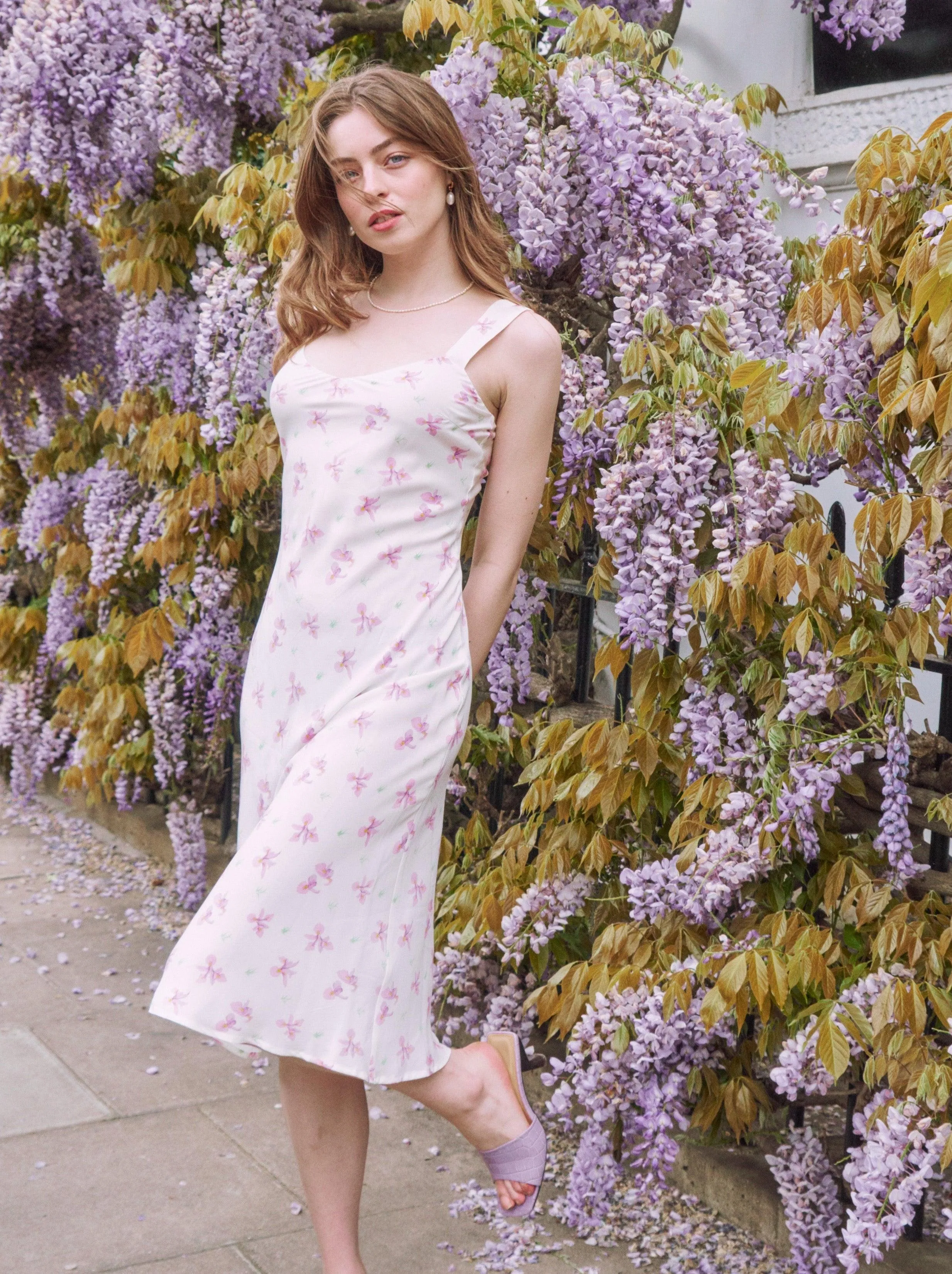Amélie Silk Dress