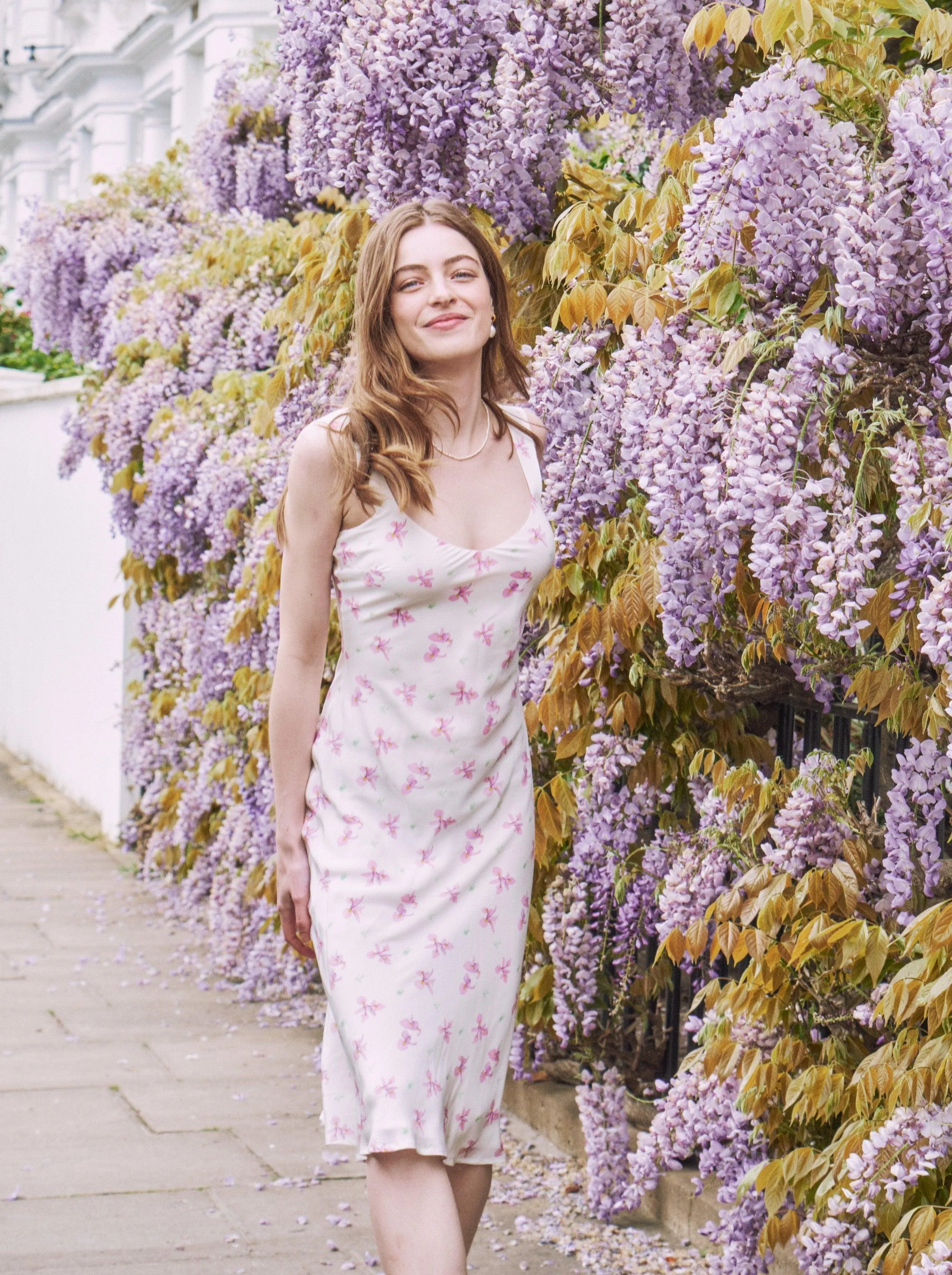 Amélie Silk Dress