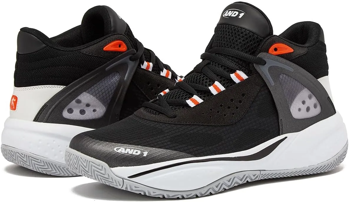 AND1 Basketball Shoes for Women and Men, High Top Mens Basketball Shoes - Womens Basketball Sneakers Size 6 to 16