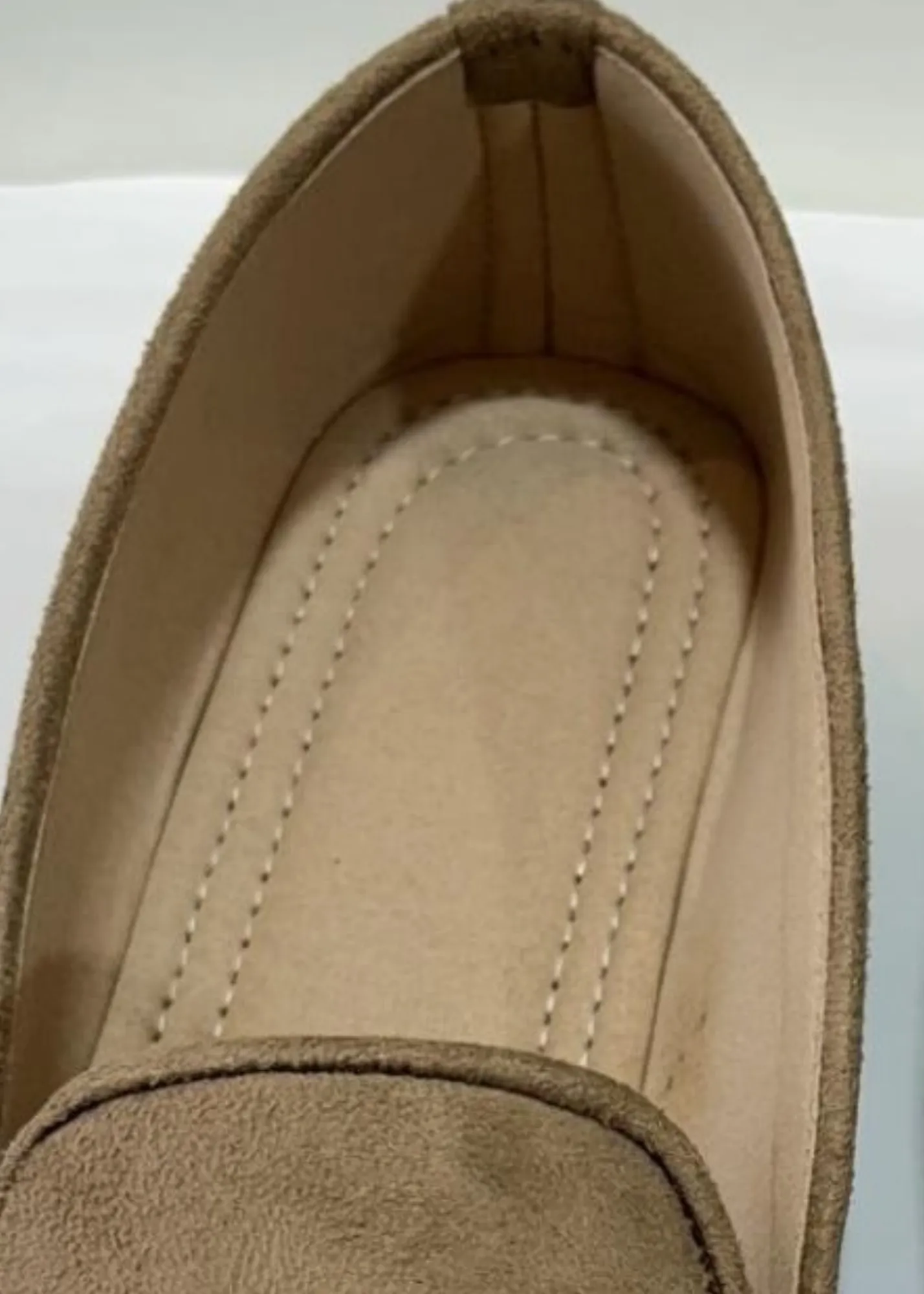 ANTIQUE GOLDEN SUEDE CUTDANA SHOES FOR MEN
