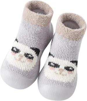 Baby Shoes,Baby Shoes Sock Shoes Non-Slip First Walker Floor Shoes Breathable Home Kids Shoes 0-3 Years