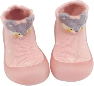 Baby Shoes,Baby Shoes Sock Shoes Non-Slip First Walker Floor Shoes Soft Indoor Kids Shoes 0-4 Years