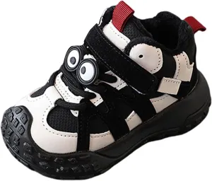 Baby Toddler Rubber Sole Shoes Boys Girls Lightweight Durable Casual Athletic Sneakers for Toddlers and Little Kid