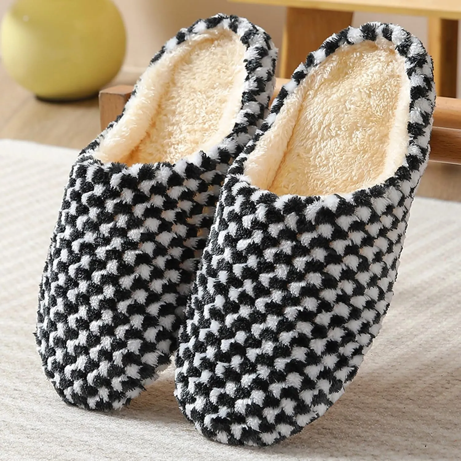 Bedroom Slippers for Women Sexy Women's House Shoes Slippers Womens Slippers Size 10 with Arch Support Cloud Slippers for Women Arch Support Matching Family Christmas Pajamas Gifts for Him 2023
