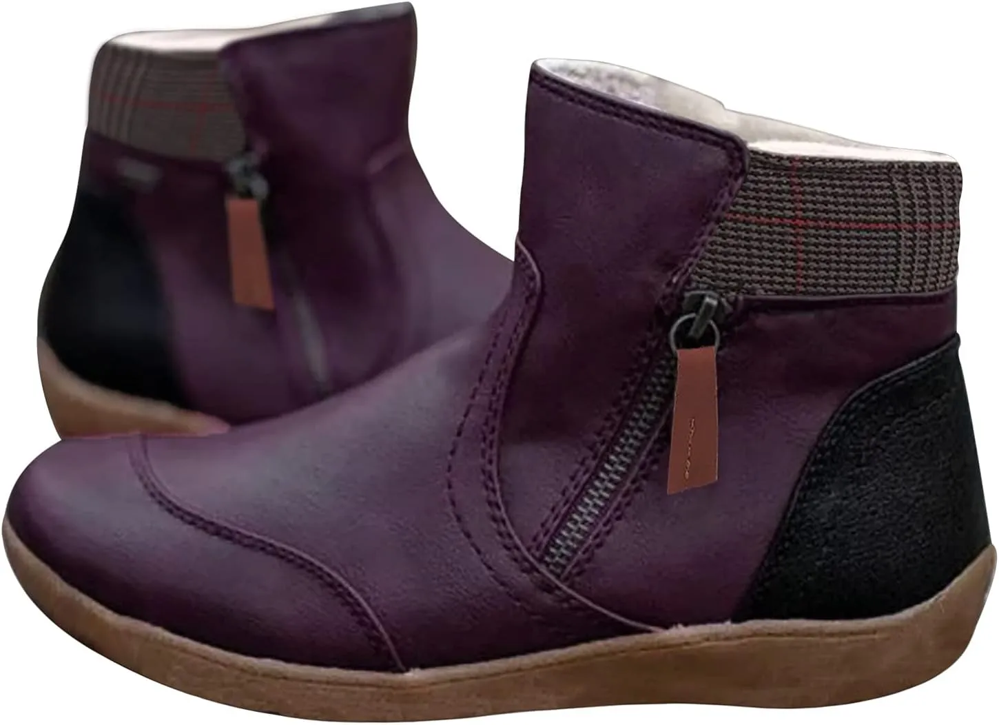 Black Winter Boots for Women Snow Boots for Women Cute Ankle Womens Wide Width Snow Boots Tall Women Waterproof Boots Winter Botas De Invierno Para Mujer Con Tacones
