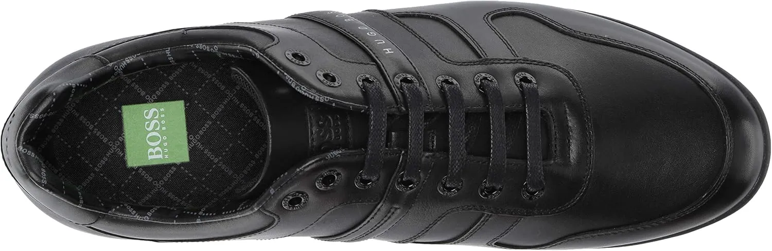 BOSS Men's Arkansas Smooth Leather Sneaker