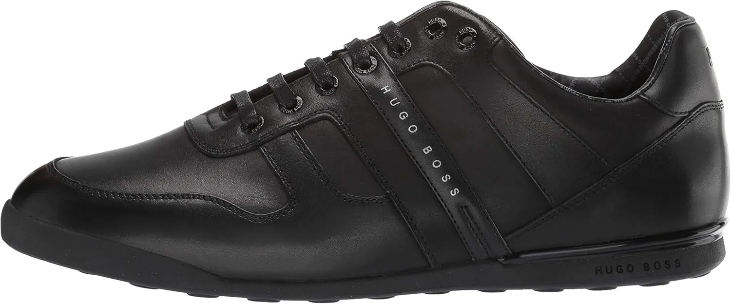 BOSS Men's Arkansas Smooth Leather Sneaker