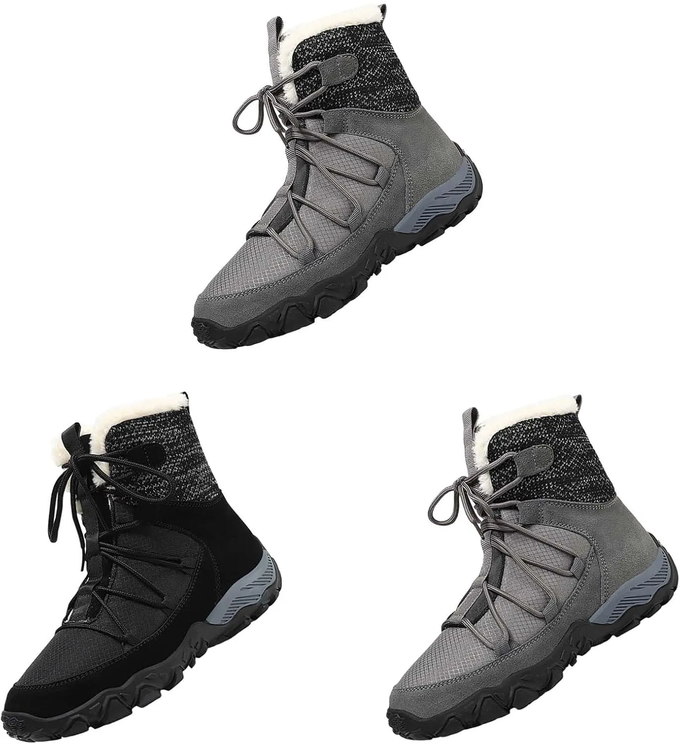 Botas De Invierno Para Mujer De Vestir Winter Dress Booties for Women 2024 Womens Warm Boots Womens Waterproof Winter Boots Womens Winter Boots Size 10 Wide Width Black of Friday Deals 2024