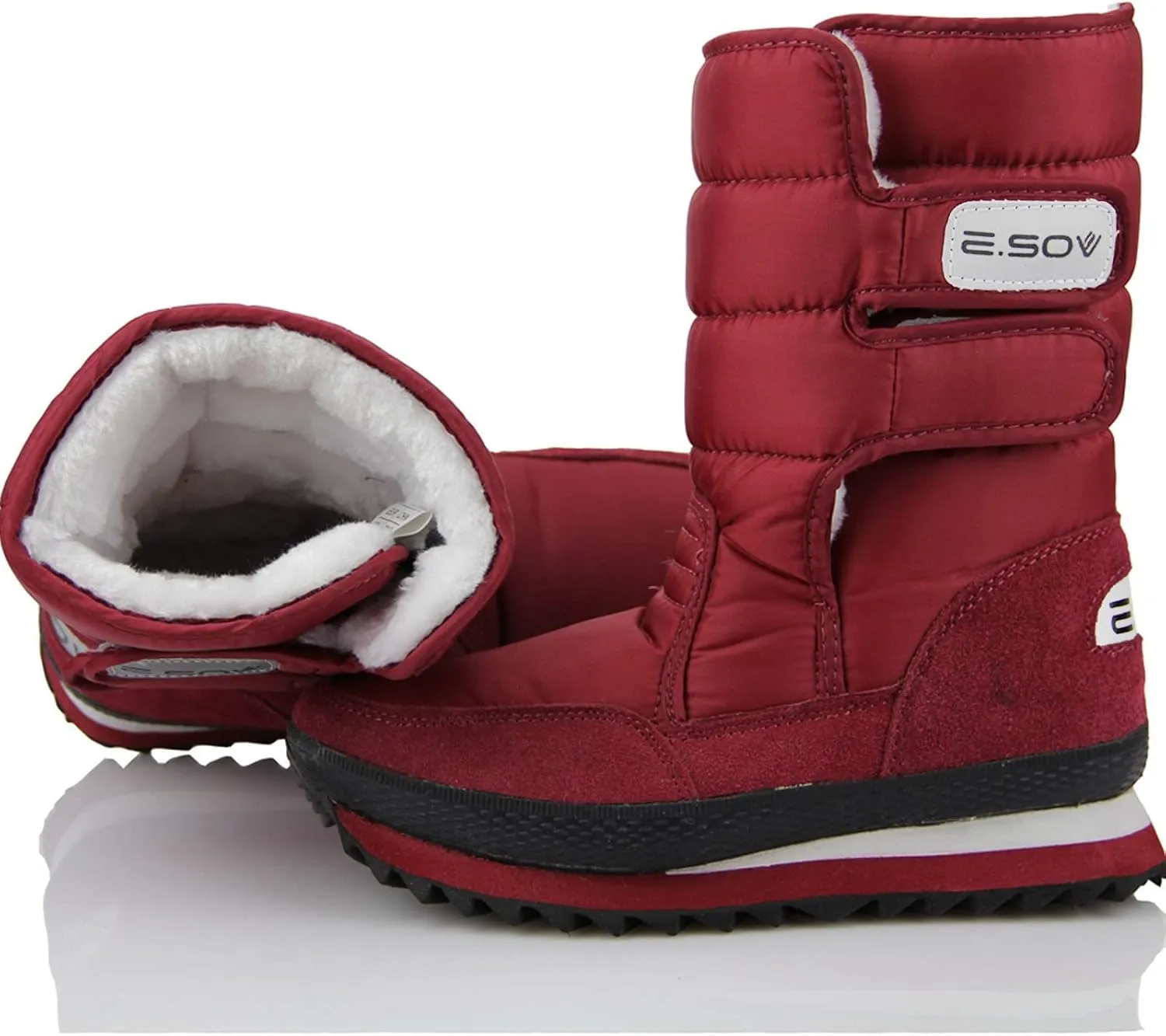 Botas De Mujer Para La Lluvia Y Nieve Winter Fashion Boots for Women 2024 Trendy Black Winter Boots Fur Boots for Women Womens Winter Boots Waterproof Fashion Daily Deals