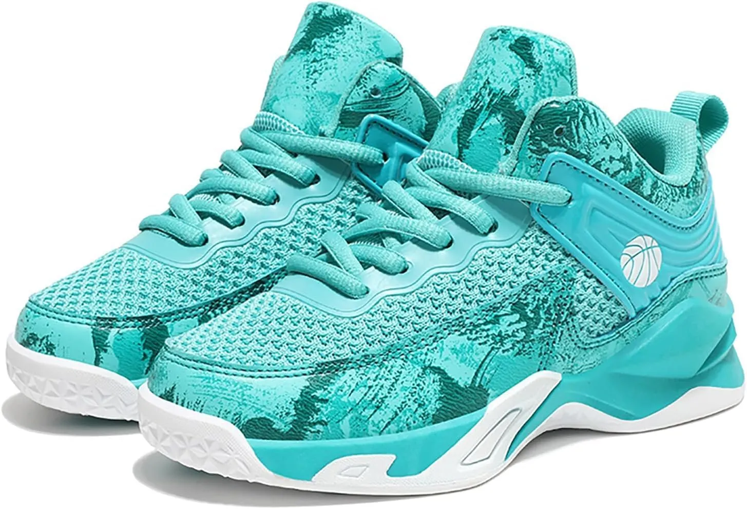 Boys Basketball Shoes Lightweight Breathable Kids Basketball Sneakers Fashion Walking Tennis Shoes for Boys Girls