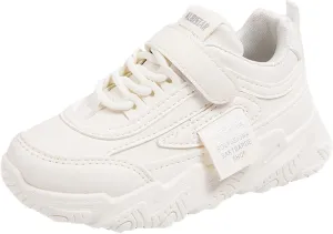 Boys Sneakers 3-13 Years Children Boys Girls Fashion Sneaker Thick Sole Non Slip Lace Up Sports Shoes Beach Shoes