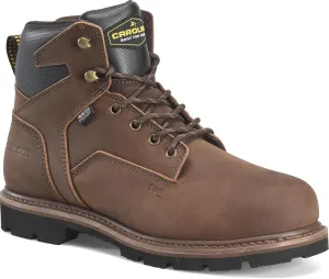 Carolina Men's 6" Waterproof Steel Toe Work Boot, Brown - 14 D