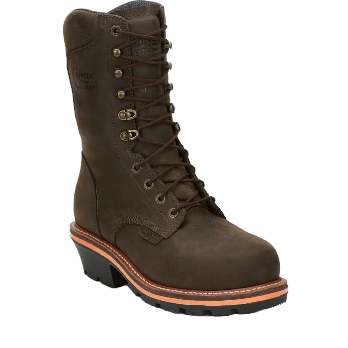 Chippewa Men's Thunderstruck 10" Composite Toe Insulated Logger Boots TH1031