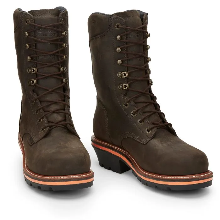 Chippewa Men's Thunderstruck 10" Composite Toe Insulated Logger Boots TH1031