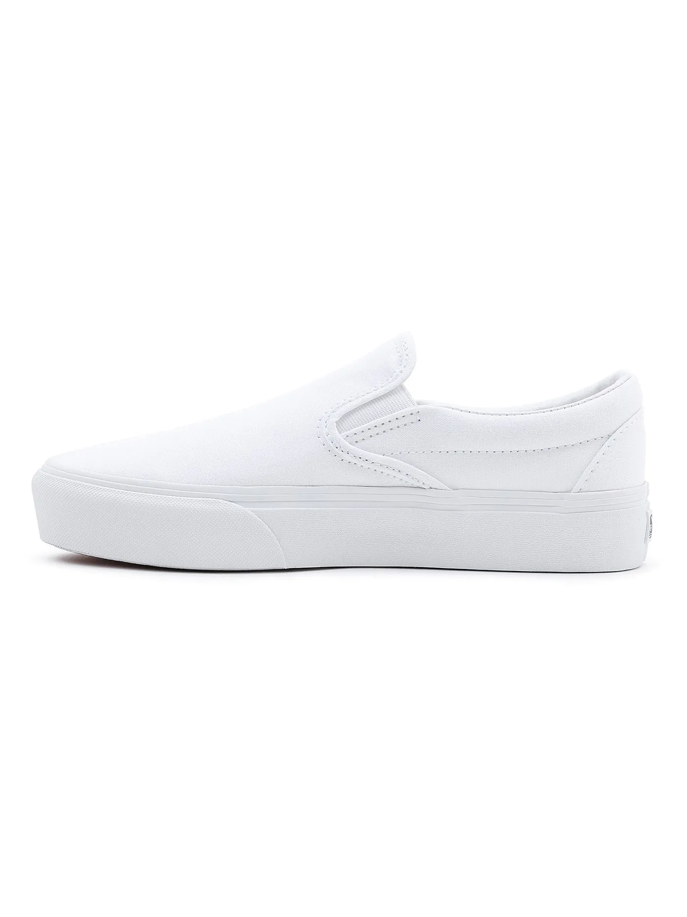 Classic Slip-On Platform True White Shoes
