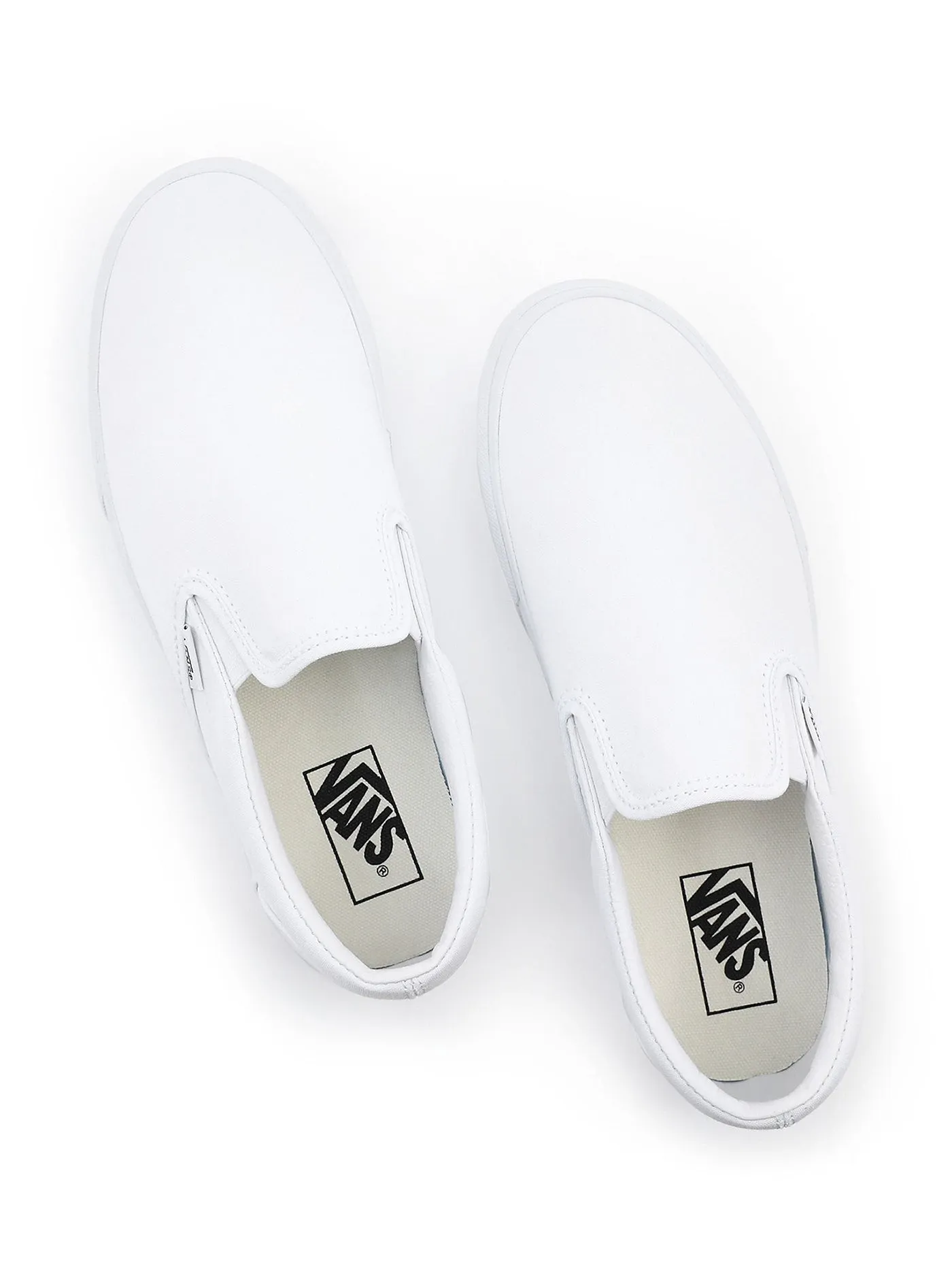 Classic Slip-On Platform True White Shoes