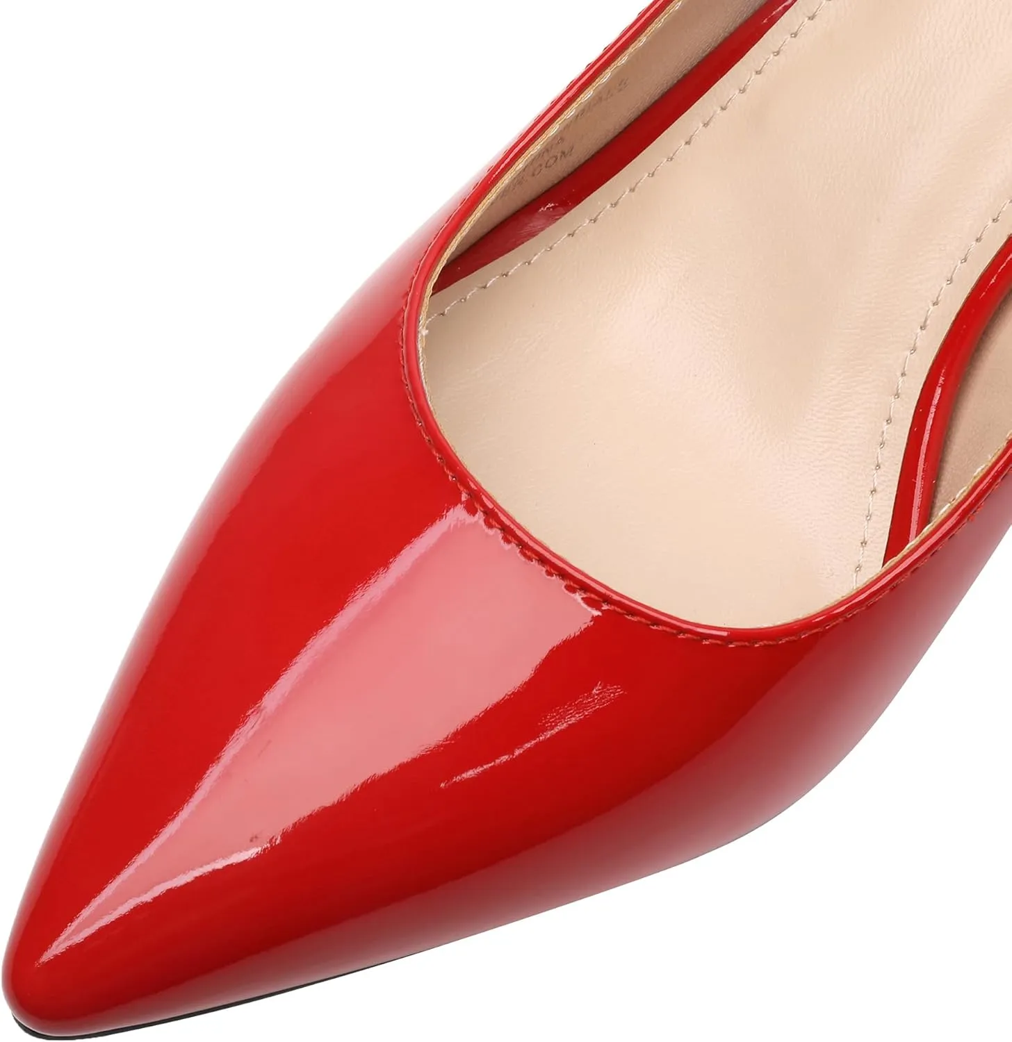 CosyFever 2.6 Inch Stiletto Pointed Toe Pumps Party Wedding Dressy Mid Heels Shoes