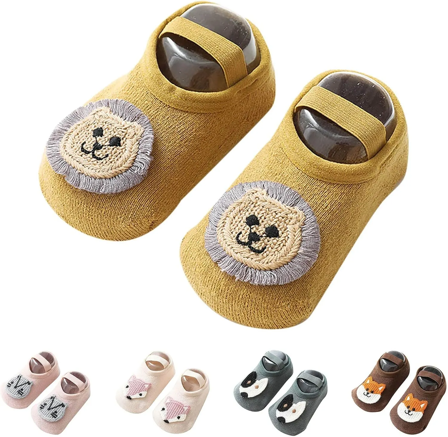 Cute Children Toddler Shoes Autumn and Winter Boys Girls Socks Shoes Flat Bottoms Non Slip Warm Solid Toddler 4 Shoe