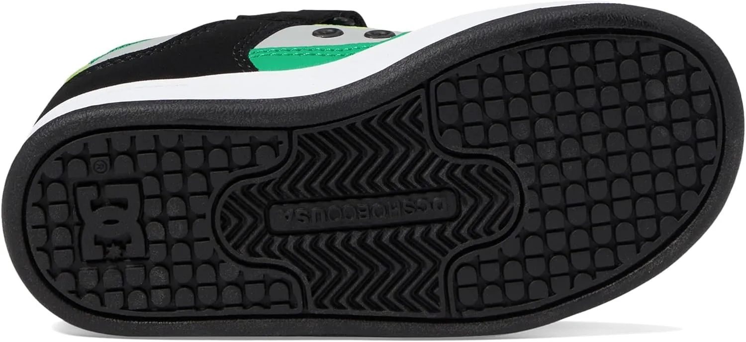 DC Girl's Unisex-Child Manteca 4 V Skate Shoe with Elastic Strap