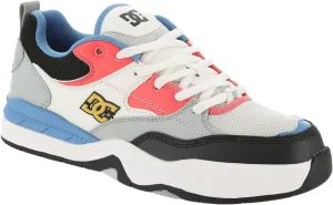 DC Men's Ascend Skate Shoe, White/Blue/Grey, 11.5