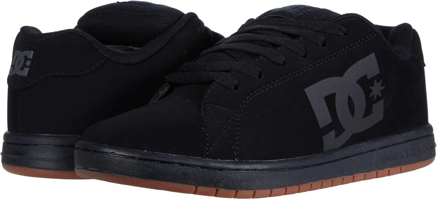 DC Men's Gaveler Skate Shoe, 10 Black