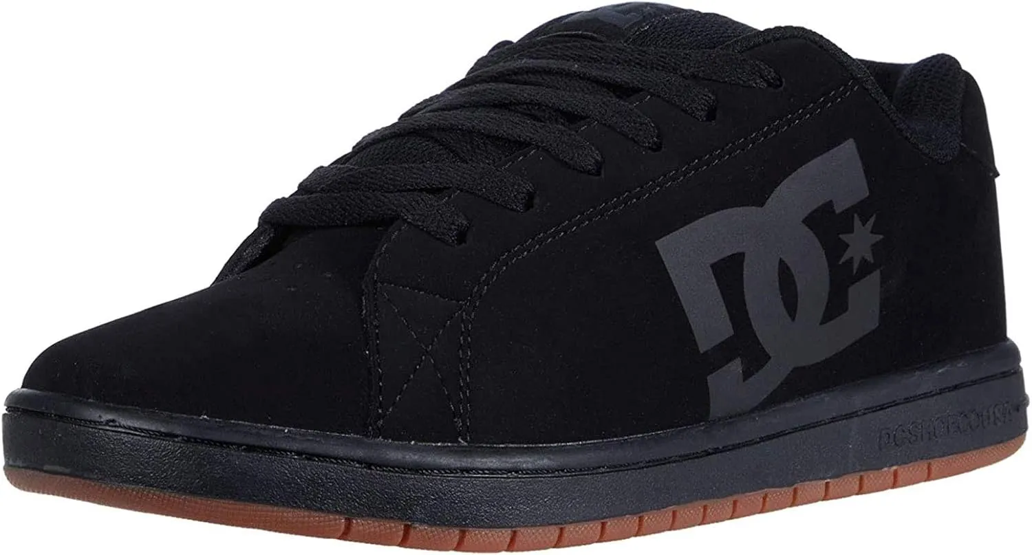 DC Men's Gaveler Skate Shoe, 8 Black