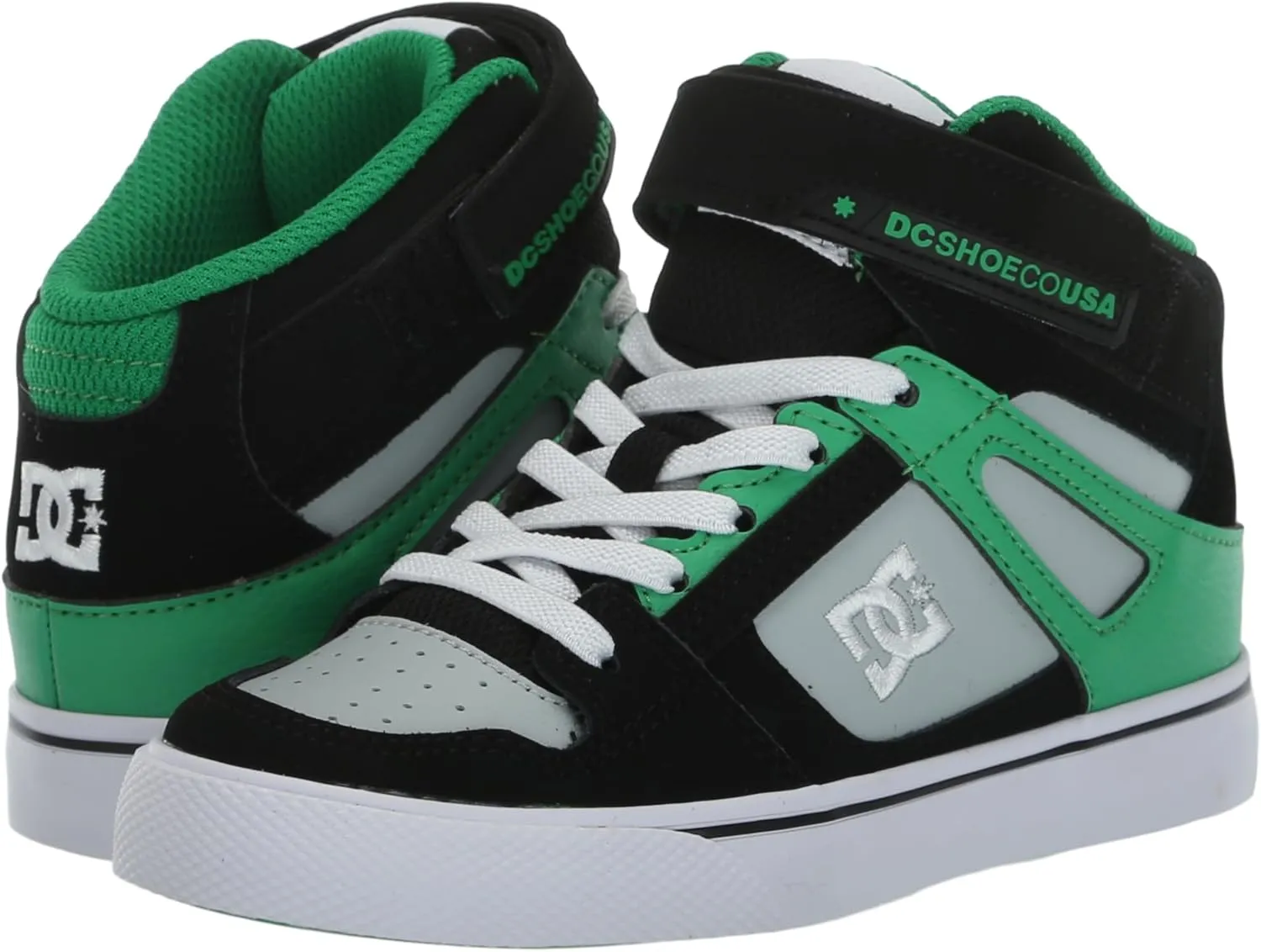 DC Unisex-Child Pure High Top Ev Skate Shoe