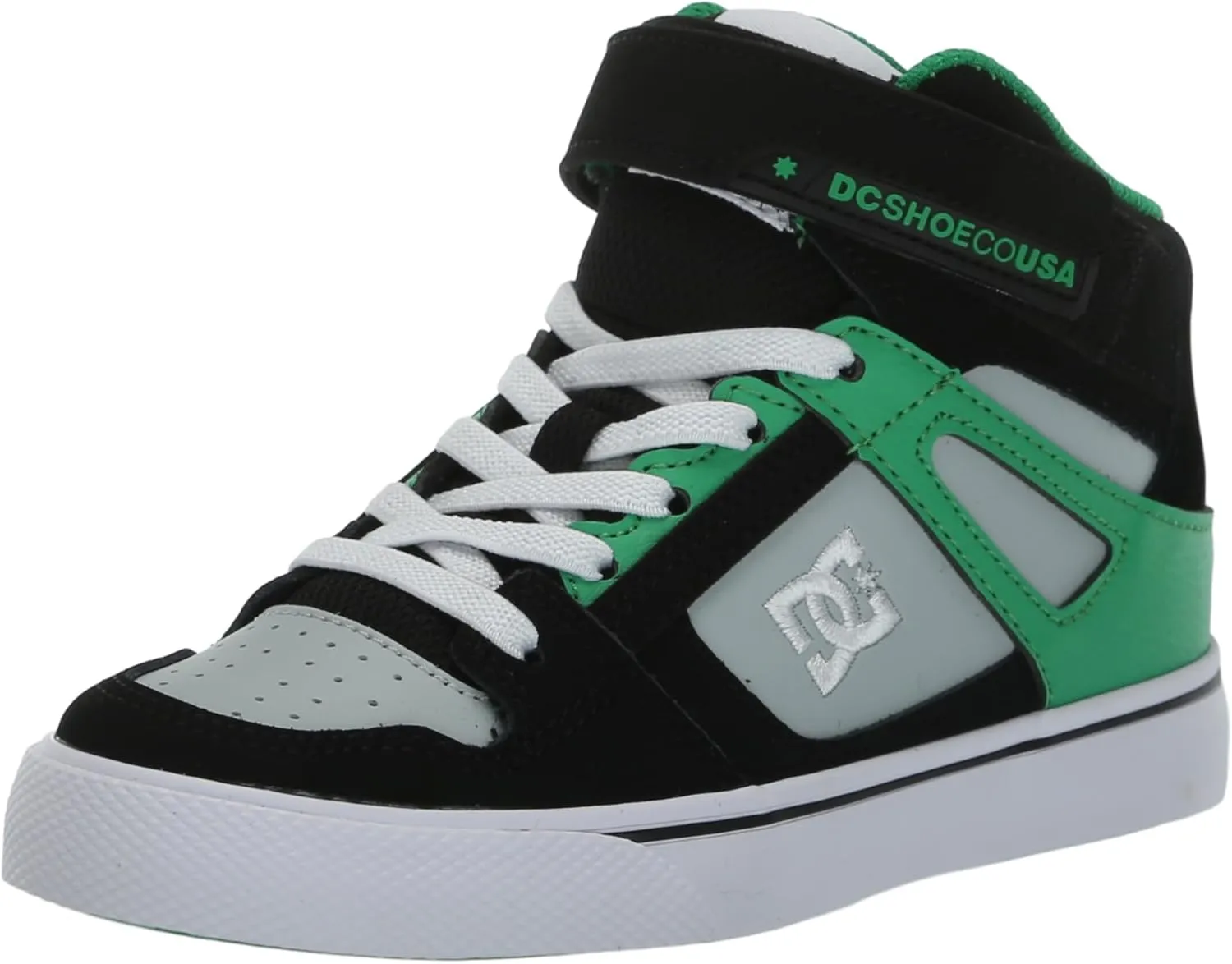 DC Unisex-Child Pure High Top Ev Skate Shoe