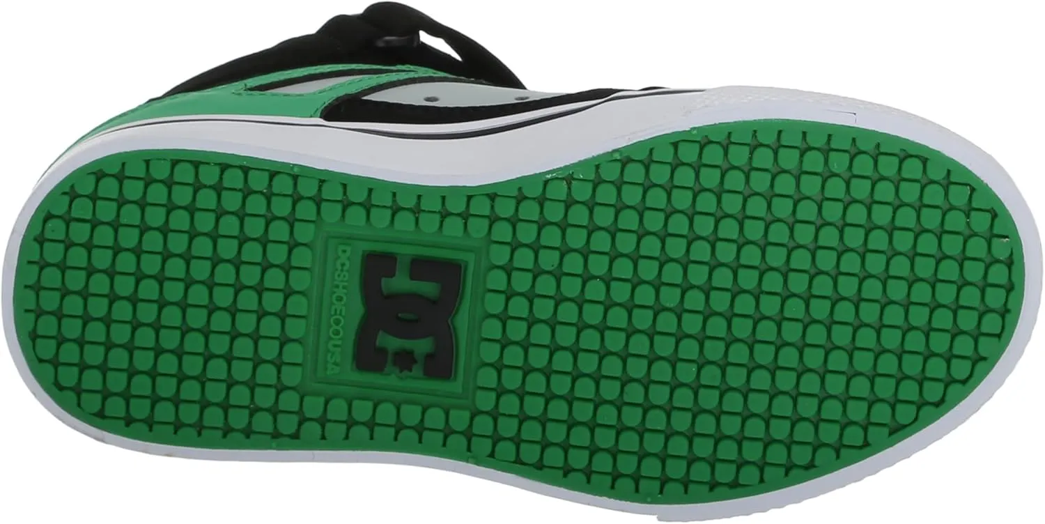 DC Unisex-Child Pure High Top Ev Skate Shoe