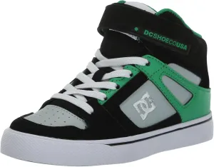 DC Unisex-Child Pure High Top Ev Skate Shoe