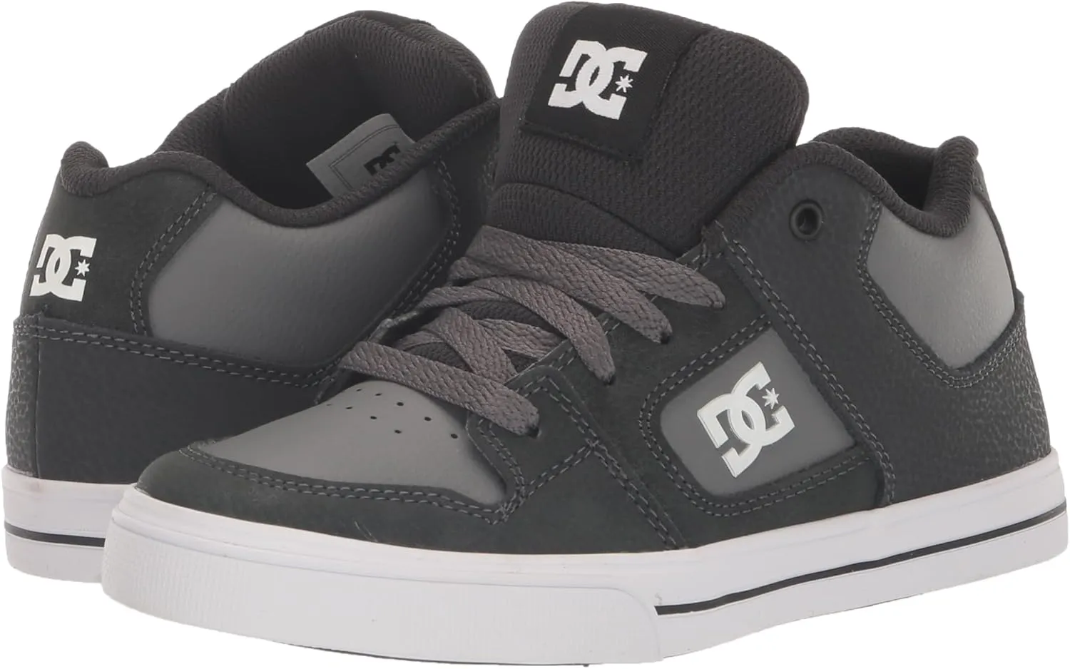 DC Unisex-Child Pure Mid Skate Shoe