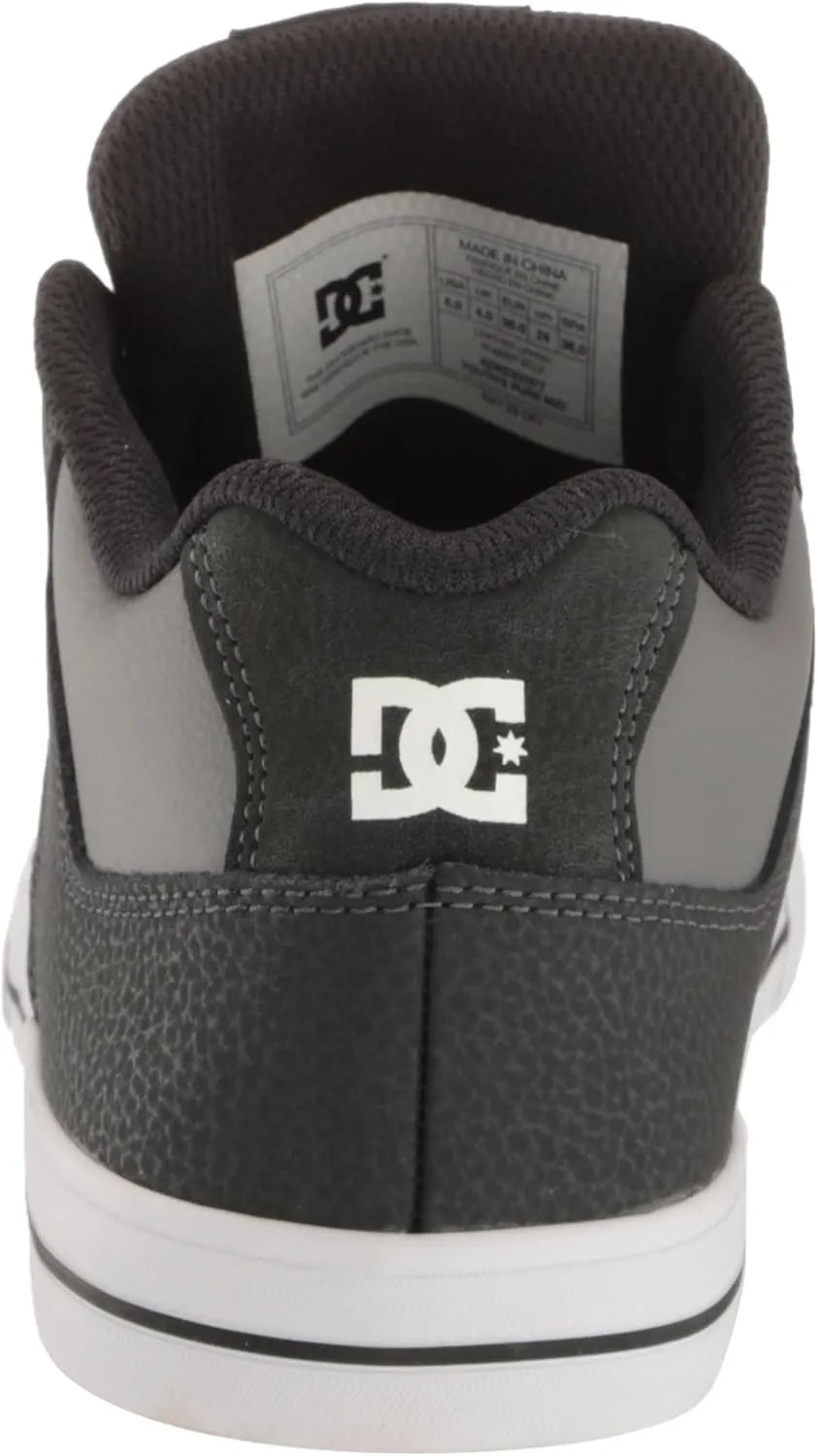 DC Unisex-Child Pure Mid Skate Shoe