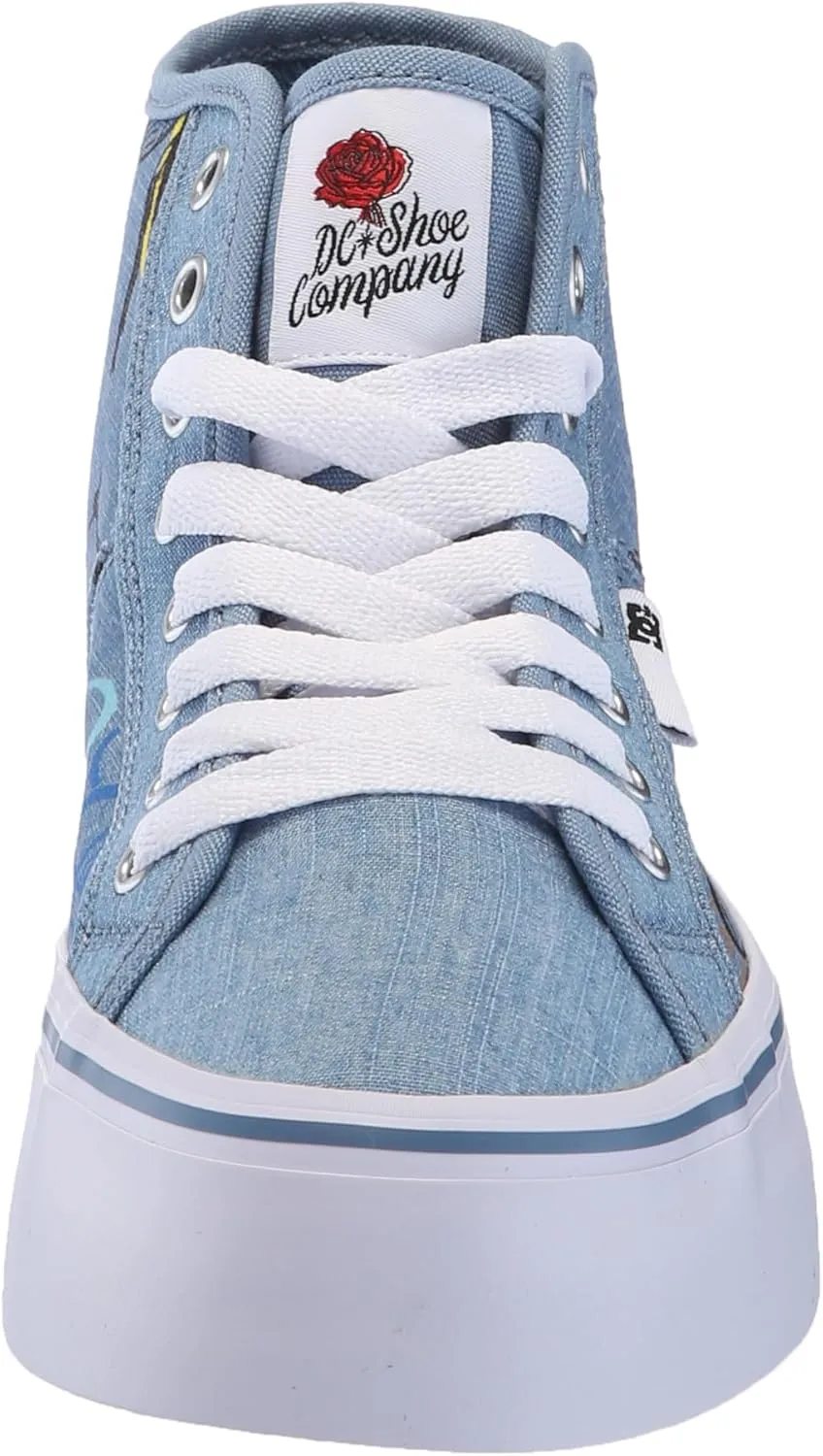 DC Women's Manual Hi Platform Skate Shoe