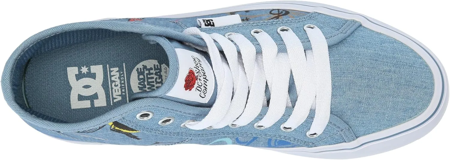 DC Women's Manual Hi Platform Skate Shoe