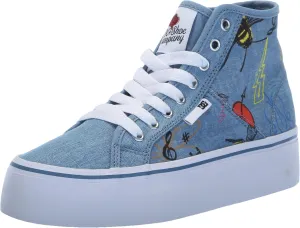 DC Women's Manual Hi Platform Skate Shoe