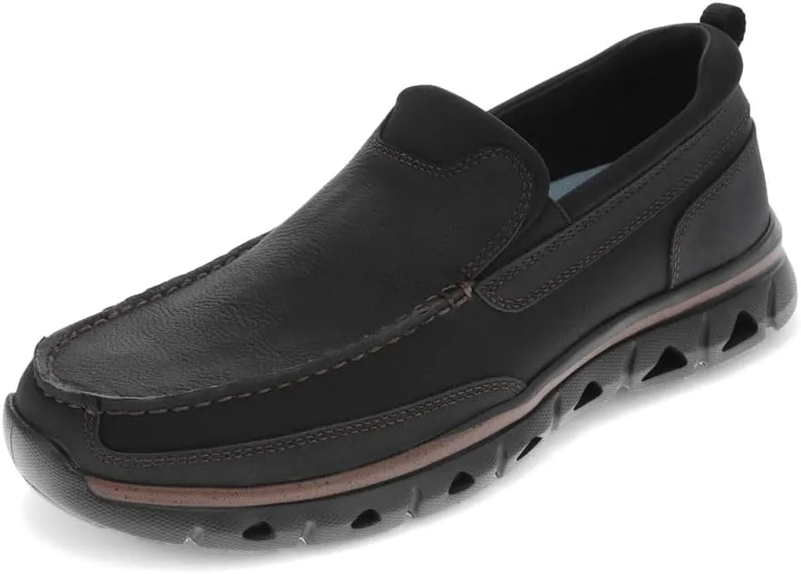 DOCKERS Mens Coban Casual Slip-on Loafer Shoes, Black, 11 W