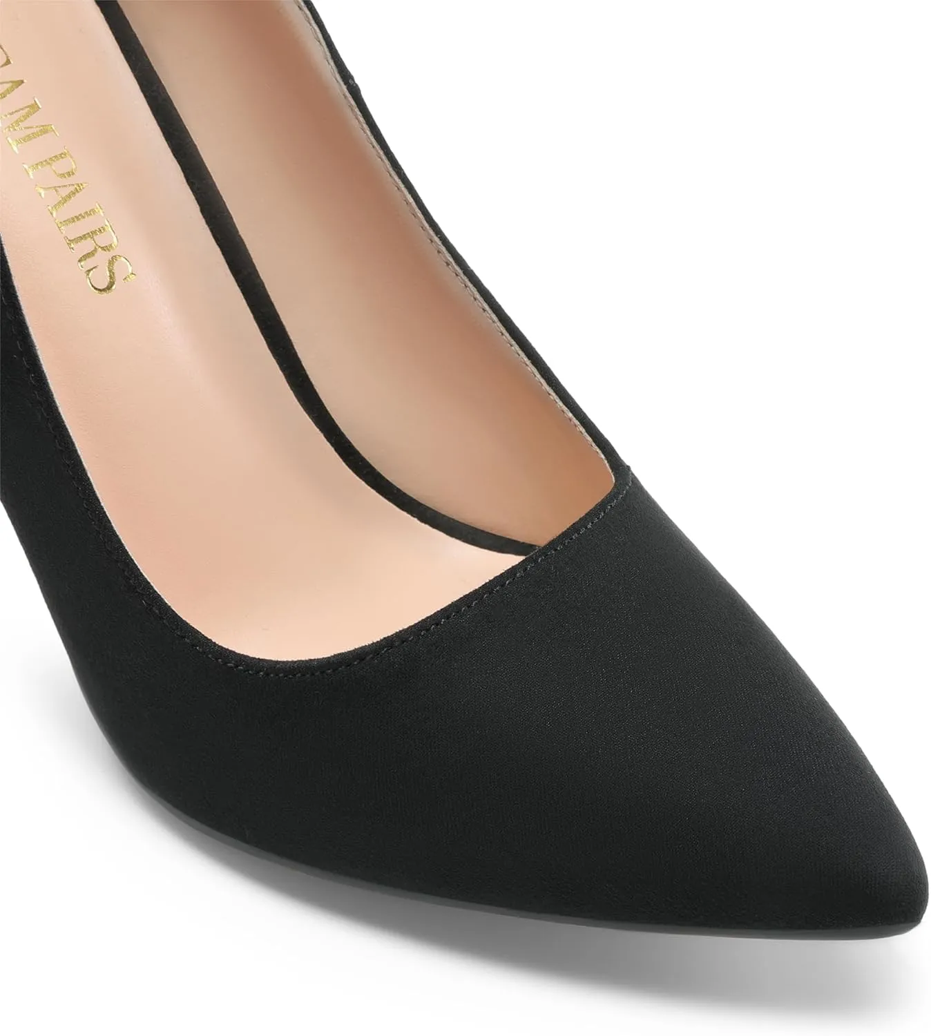 DREAM PAIRS Women's Closed Toe High Heels Dress Pointed Toe Wedding Pump Shoes