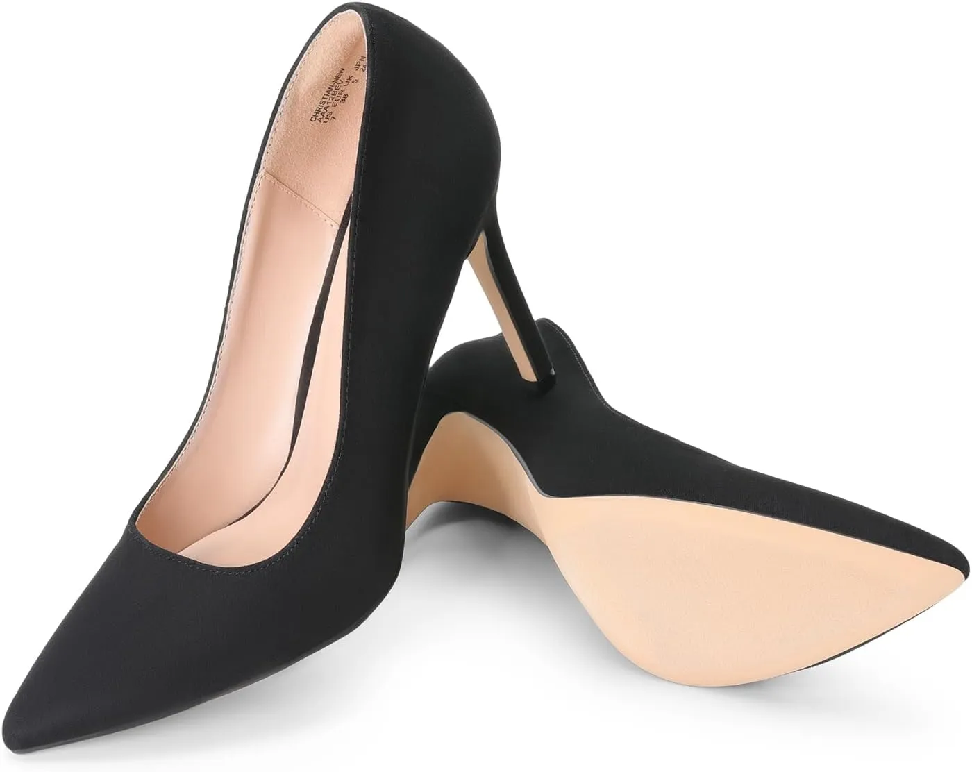 DREAM PAIRS Women's Closed Toe High Heels Dress Pointed Toe Wedding Pump Shoes