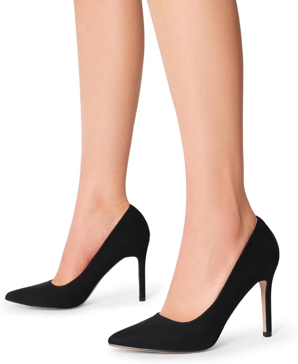 DREAM PAIRS Women's Closed Toe High Heels Dress Pointed Toe Wedding Pump Shoes