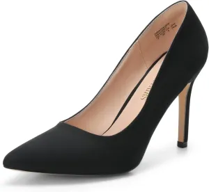 DREAM PAIRS Women's Closed Toe High Heels Dress Pointed Toe Wedding Pump Shoes