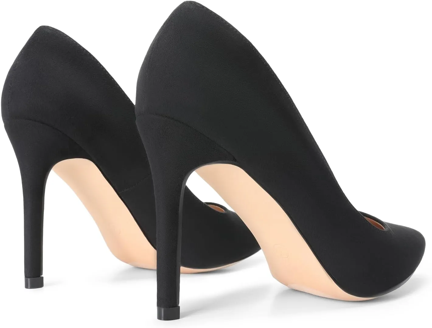 DREAM PAIRS Women's Closed Toe High Heels Dress Pointed Toe Wedding Pump Shoes