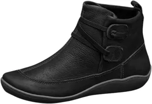 Dress Boots Women Red Ankle Boots Pointed Boots Womens Gray Boots Dressy Leather Ankle Boots for Women Low Heel Women's Ankle Boots Size 11 Wide Width